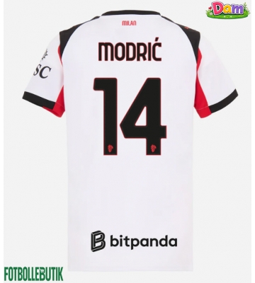 AC Milan Luka Modric #14 Bortatröja Kvinnor 2025-26 Kortärmad